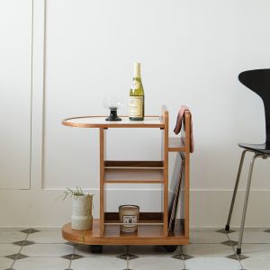 Ireland Trolley Side Table
