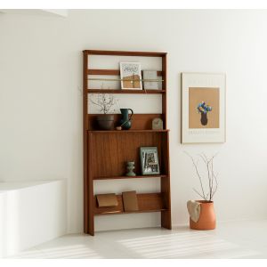 Verso Walnut Multi-Purpose Shelf