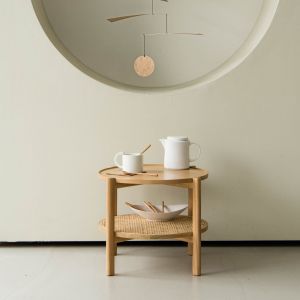 May Rattan Bohemian Side Table (Super Sale)