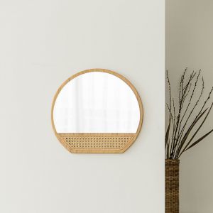 May Rattan Bohemian Wall Mirror Decor (Super SALE)