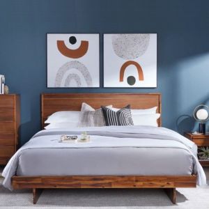 Dwell Acacia Full Headboard Bedframe (Star Special)