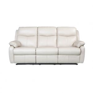 Noah Plush Manual Recliner 3 Seater Sofa