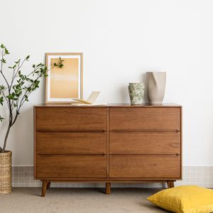 Nova Retro 6 Drawer Chest