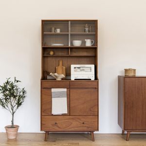 Nova Retro Tall Kitchen Shelf Cabinet