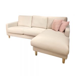 Ethel Fabric L Shape Sofa