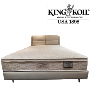 King Koil Posture Elegance Ultra Pocketed Spring Mattress (5-zone Chiro Spring System) with Divan Bedset