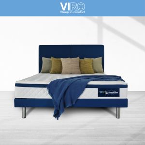 Maxcoil VIRO Spinesation 8'' Bonnell Spring Mattress with Bed Frame