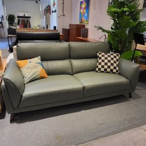 Baggio 3 Seater Leather Sofa 208cm (Clearance)