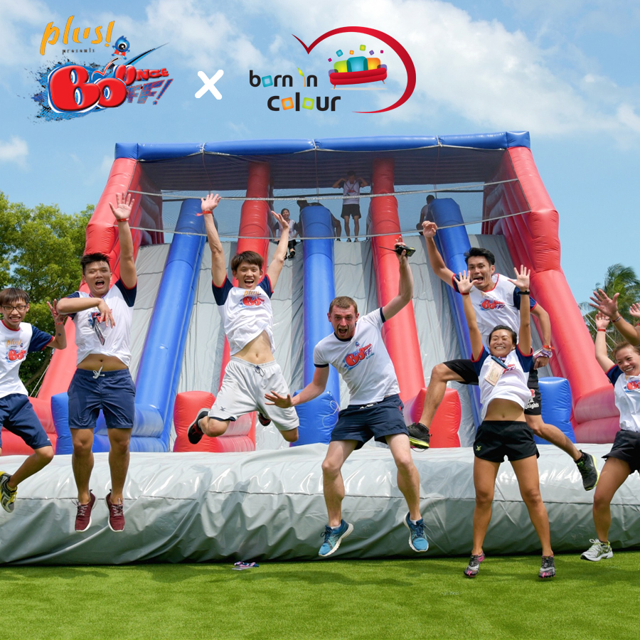 Proud Partner with NTUC Plus! for BounceOFF! Event April 2016