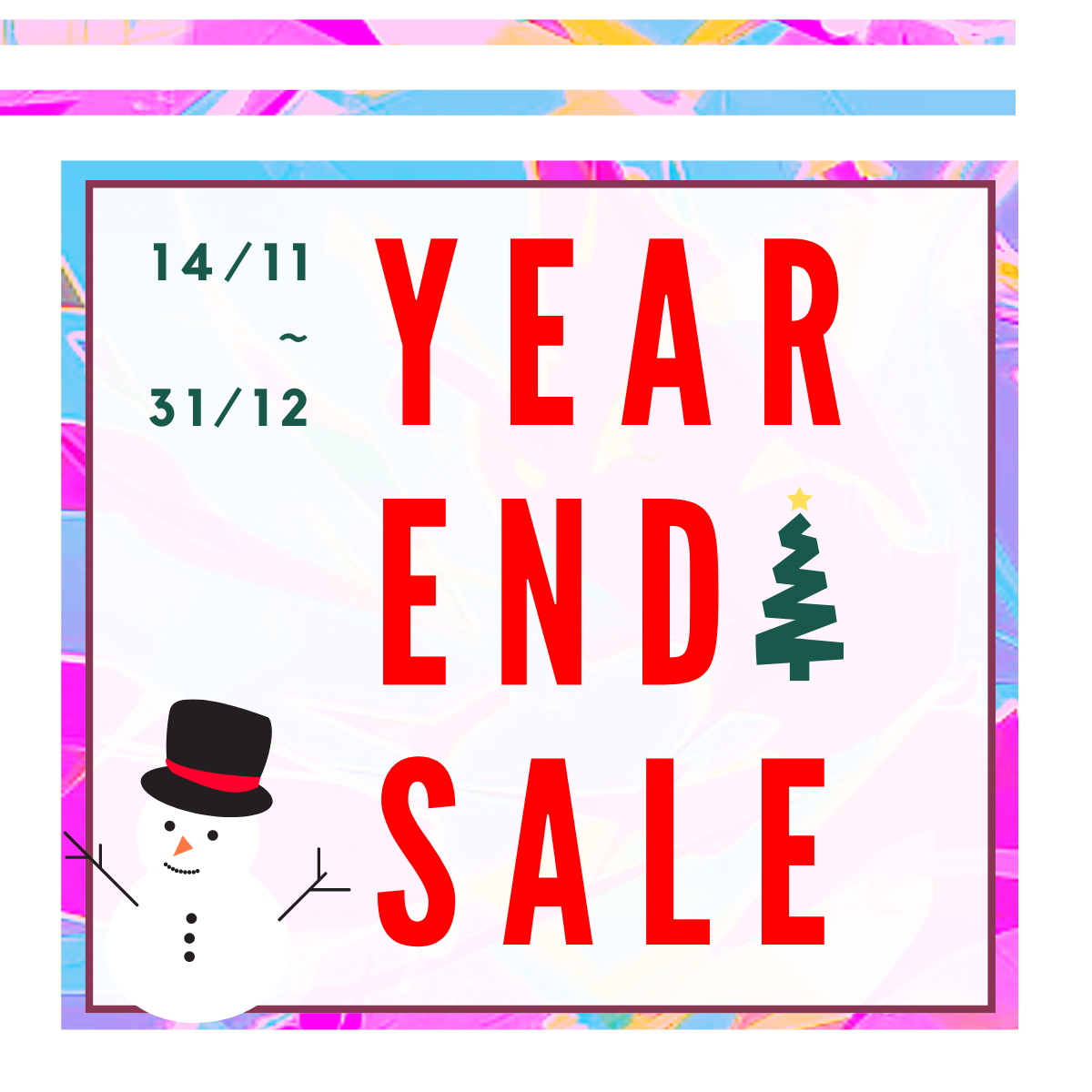 Annual Year End Sale Details