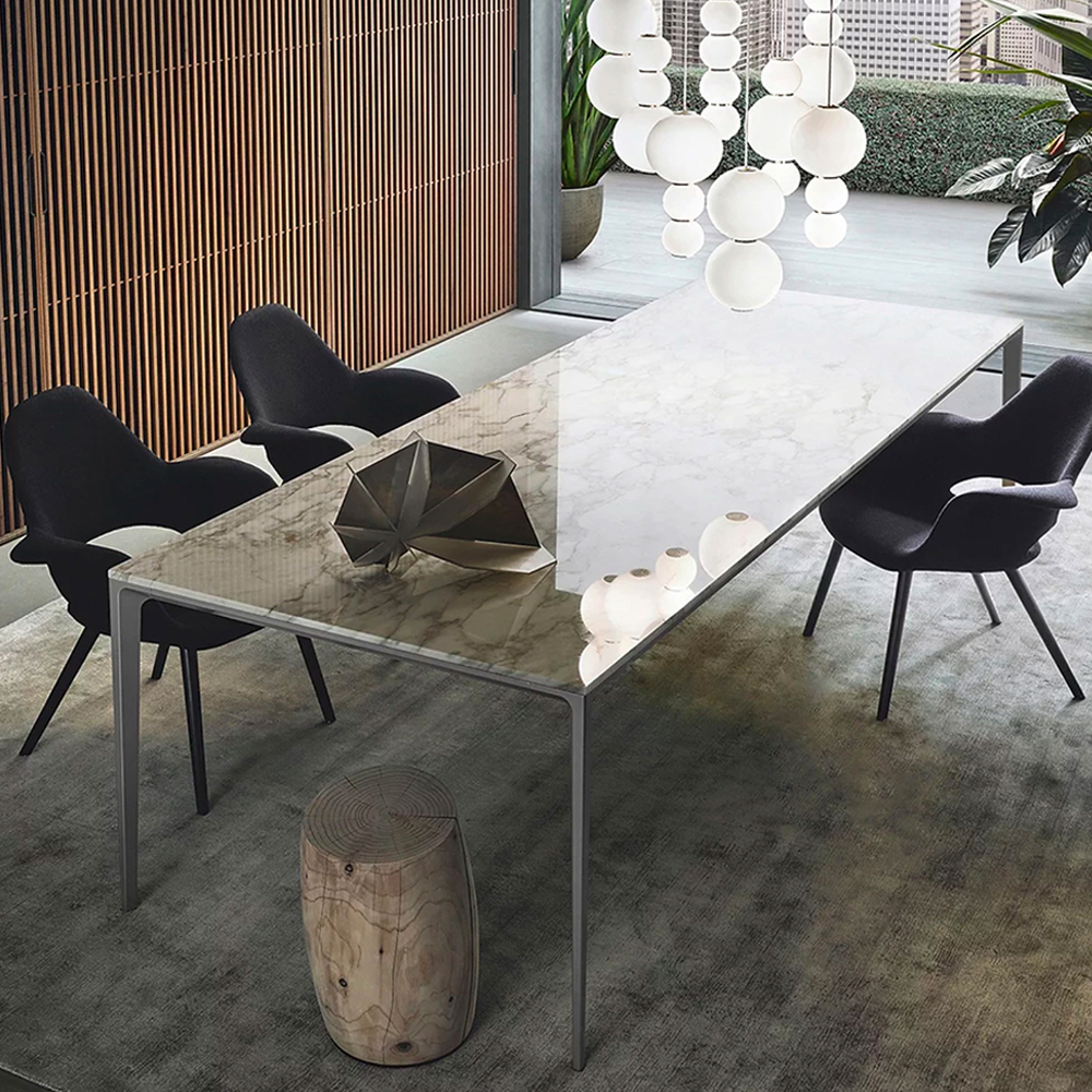 Yak Italian Natural Marble Dining Table 