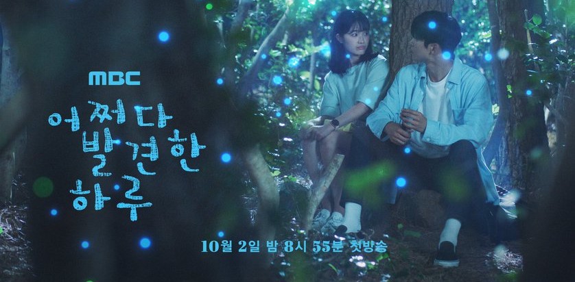 Extraordinary You Poster Dark Blue Fireflies