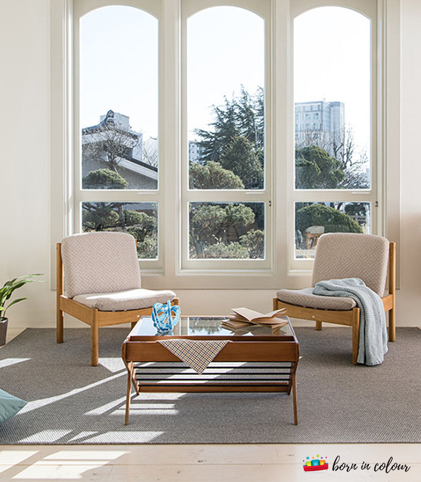 Scandinavian Home Design With Full Length Windows