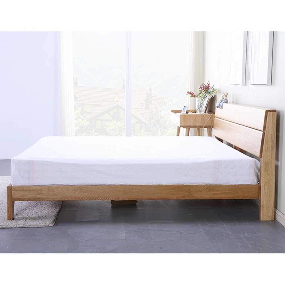 Yasu Nature Oak Bed Frame