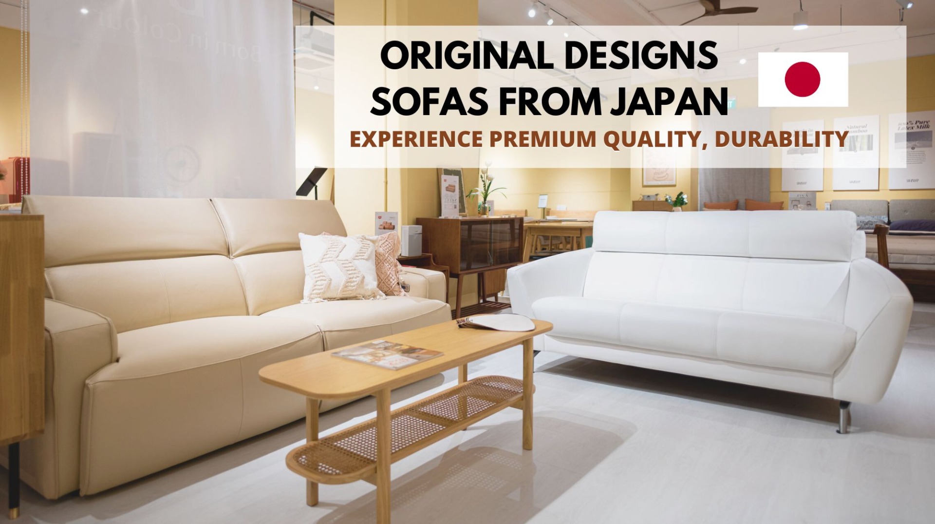 Original Designs Sofa from Japan