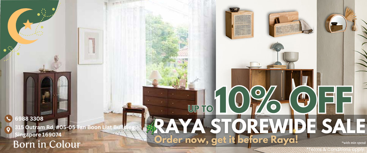 Hari Raya Sale Now on at Born in Colour