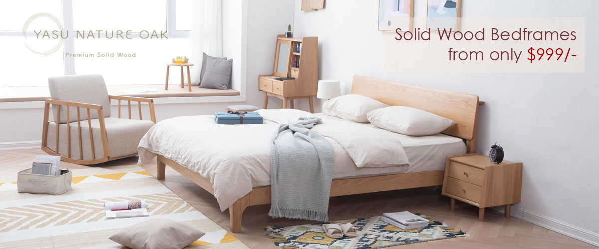 Yasu Solid Wood Bedroom Collection