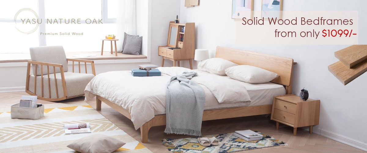 Yasu Solid Wood Bedroom Collection