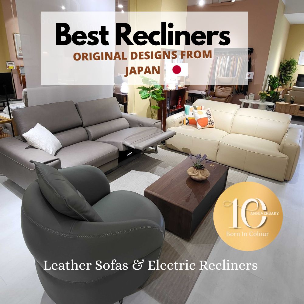 Luxurious Recliners Original Designs from Japan