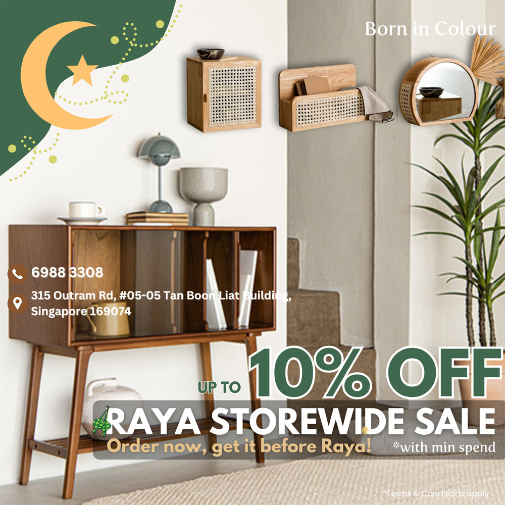 Hari Raya Sale Now On at Born in Colour